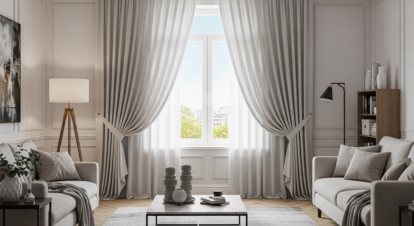 You are currently viewing Luxury Beige Curtains for Saudi Style Homes | Riyadh Market